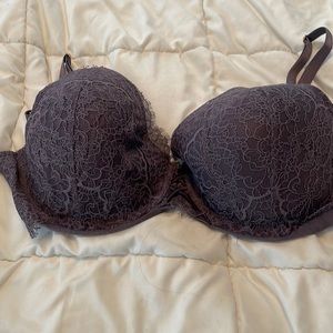 Lace purple VS lined pushup! Amazing support and coverage